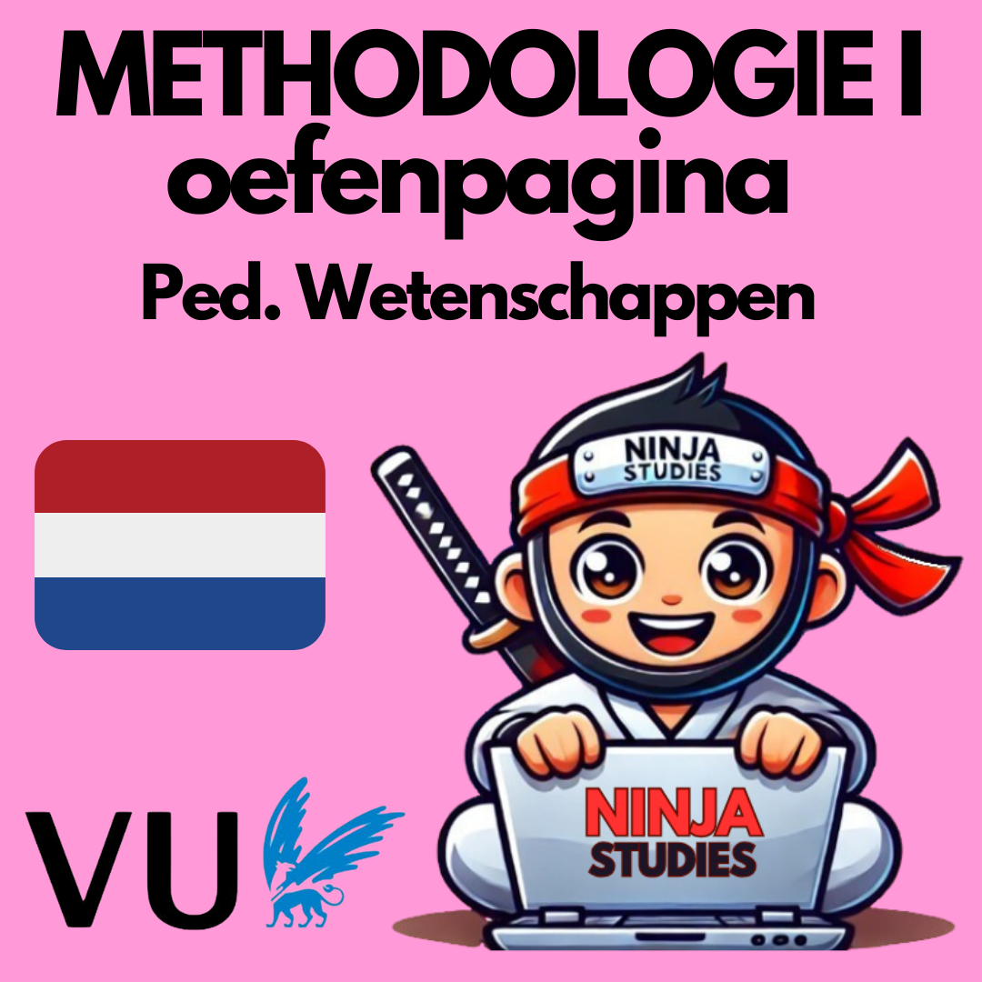 Methodologie I - Oefenpagina